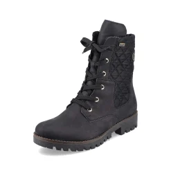 Rieker CykelStøvler Til Kvinder Kulsort