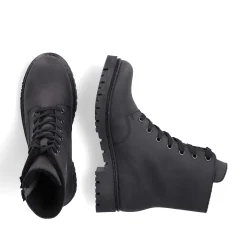 Rieker CykelStøvler Til Kvinder Kulsort