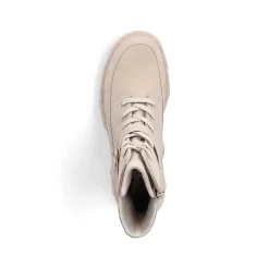 Rieker Dame Biker Støvler Champagne