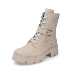 Rieker Dame Biker Støvler Champagne