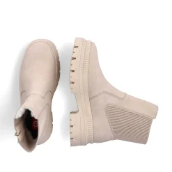 Rieker Dame Chelsea Støvler Champagne