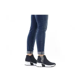 Rieker Dame Chelsea Støvler Morkebla