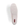 Rieker Dame Loafers Blod Pink