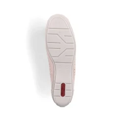 Rieker Dame Loafers Blod Pink