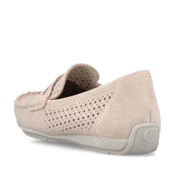Rieker Dame Loafers Blod Pink