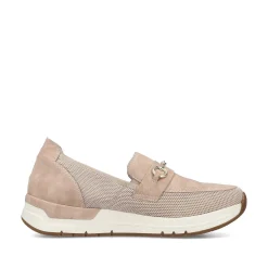 Rieker Dame Loafers Blod Pink