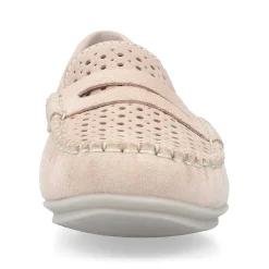 Rieker Dame Loafers Blod Pink
