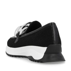 Rieker Dame Loafers Carbon