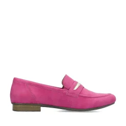 Rieker Dame Loafers Fuchsia