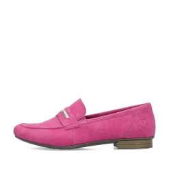 Rieker Dame Loafers Fuchsia