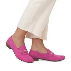 Rieker Dame Loafers Fuchsia