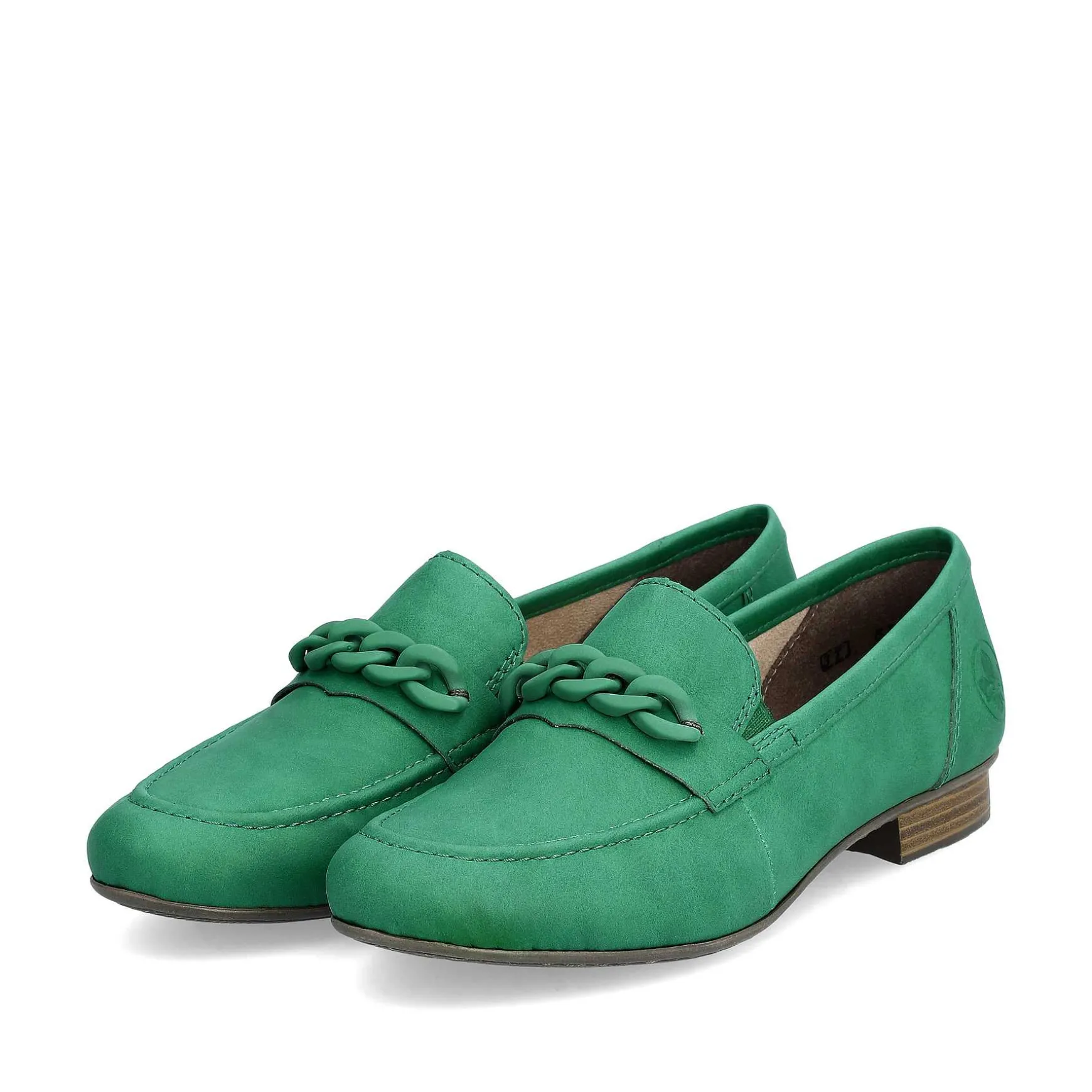 Rieker Dame Loafers Graesgron