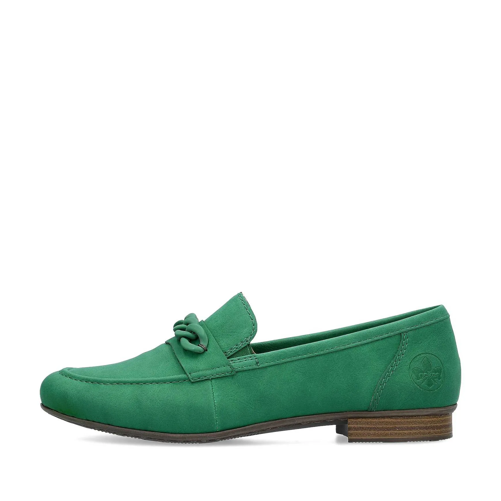 Rieker Dame Loafers Graesgron