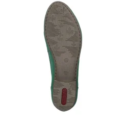Rieker Dame Loafers Graesgron