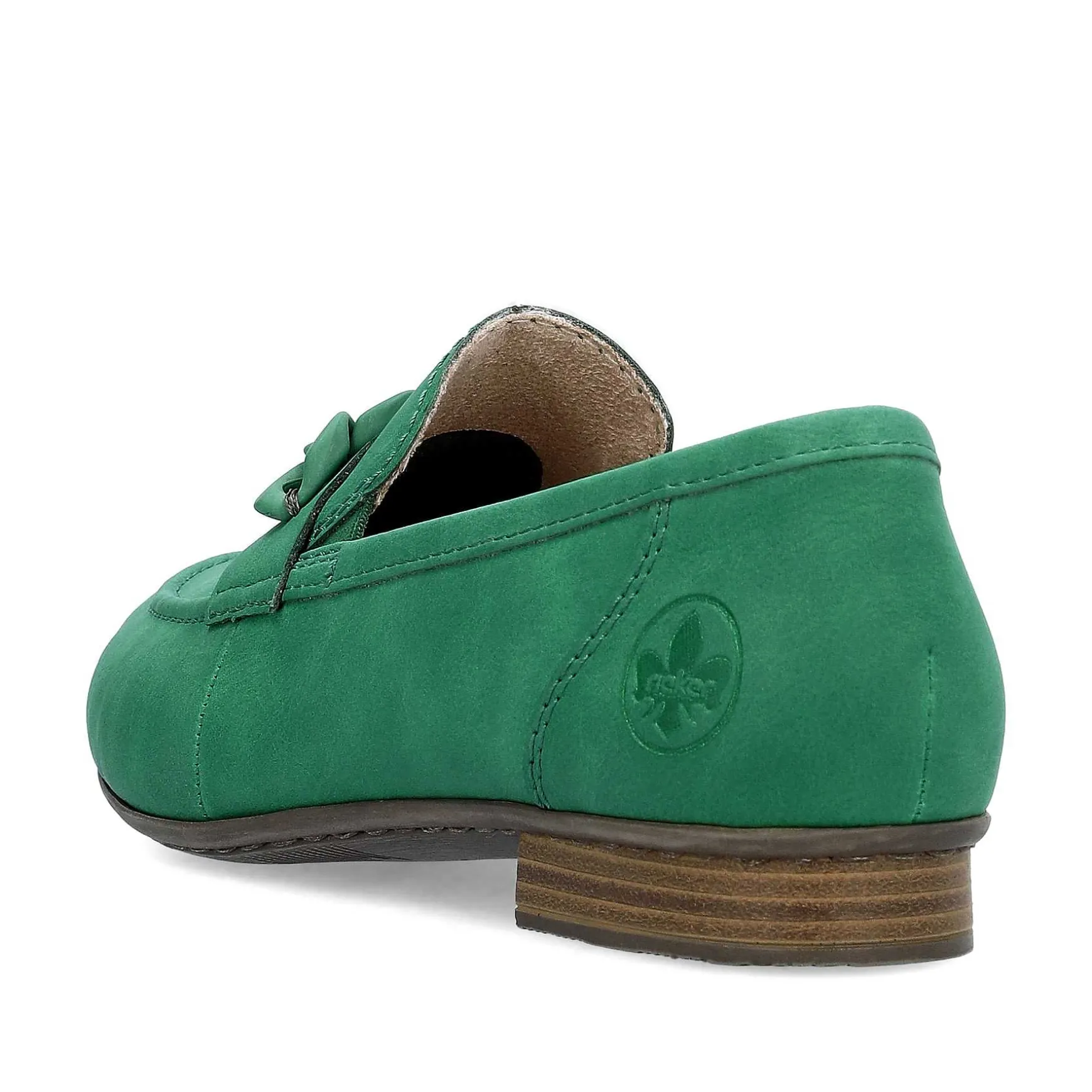 Rieker Dame Loafers Graesgron