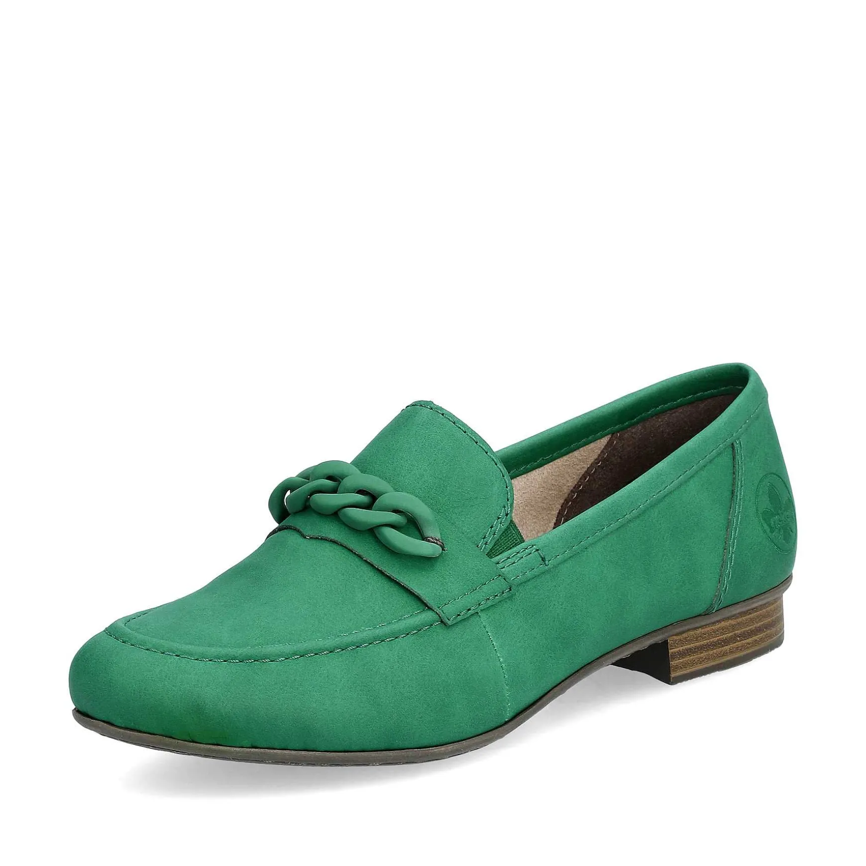 Rieker Dame Loafers Graesgron