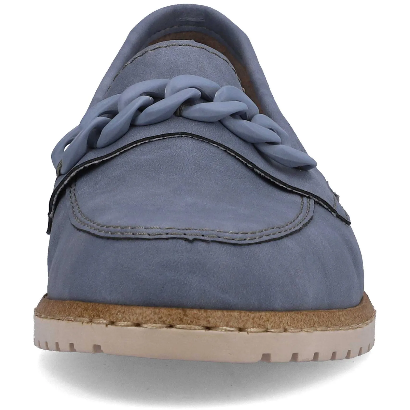 Rieker Dame Loafers Himmelbla
