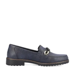 Rieker Dame Loafers Kongebla