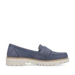 Rieker Dame Loafers Kongebla