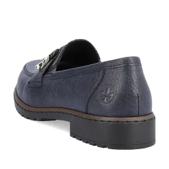 Rieker Dame Loafers Kongebla