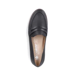 Rieker Dame Loafers Kulsort