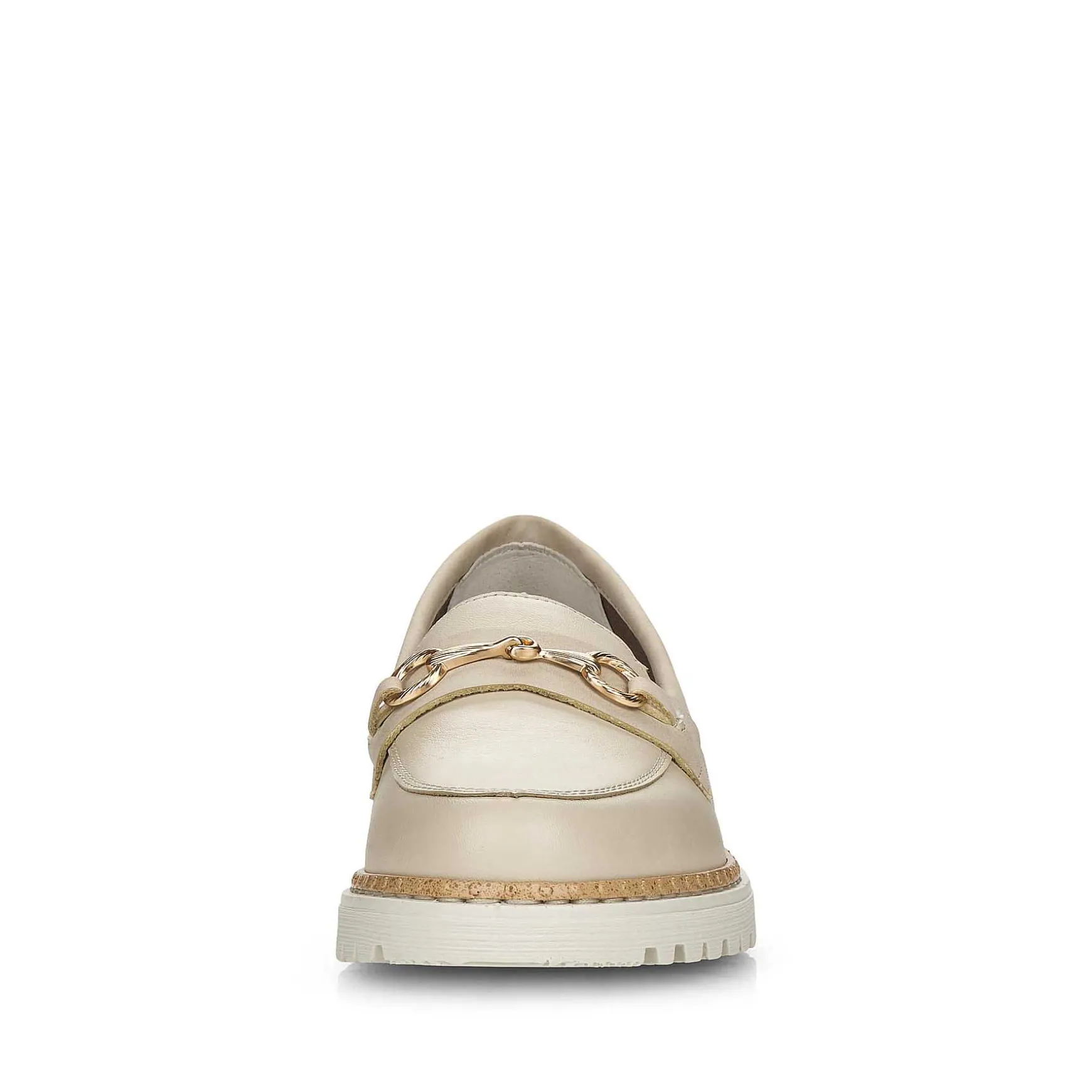 Rieker Dame Loafers Lys Beige