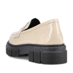 Rieker Dame Loafers Lys Beige