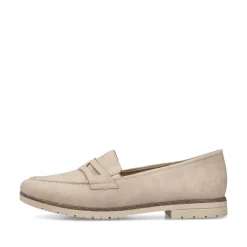 Rieker Dame Loafers Lys Beige