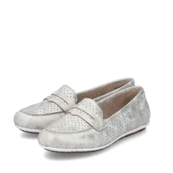 Rieker Dame Loafers Lys Beige