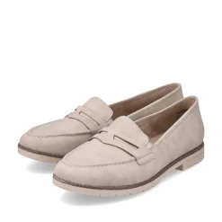 Rieker Dame Loafers Lys Beige