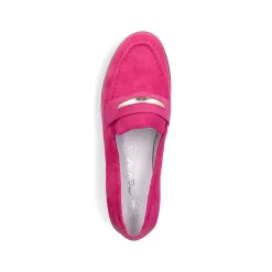 Rieker Dame Loafers Magenta