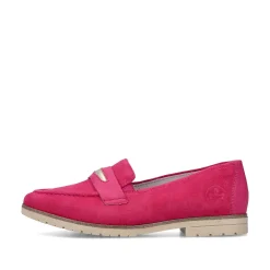 Rieker Dame Loafers Magenta