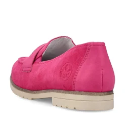 Rieker Dame Loafers Magenta