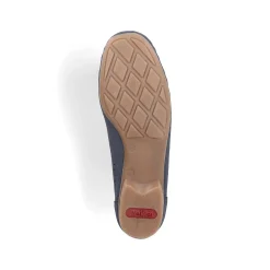 Rieker Dame Loafers Marinebla