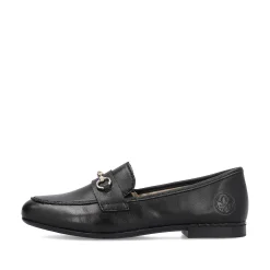 Rieker Dame Loafers Midnight Black