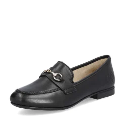 Rieker Dame Loafers Midnight Black