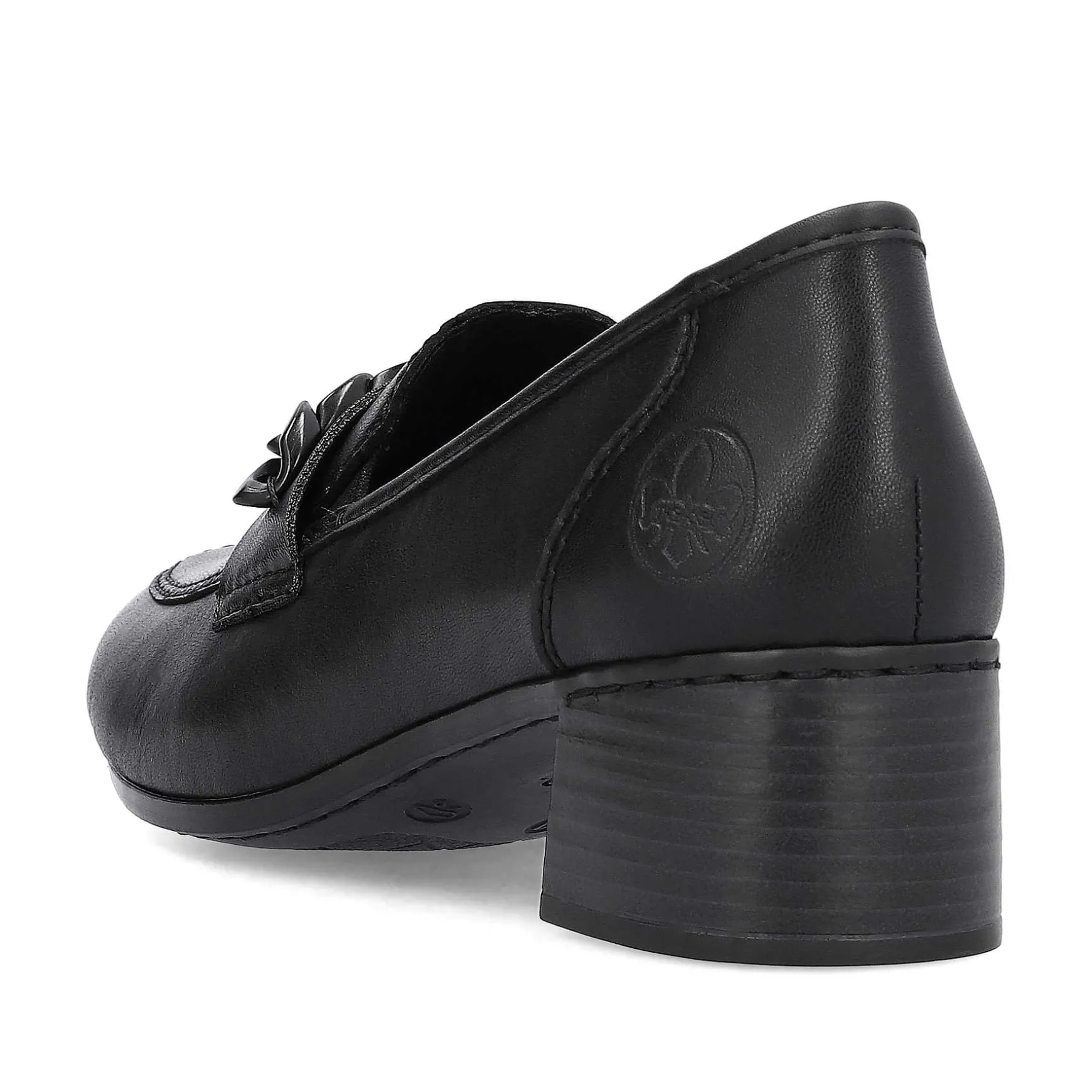 Rieker Dame Loafers Midnight Black