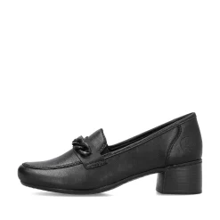 Rieker Dame Loafers Midnight Black