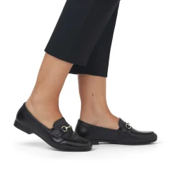 Rieker Dame Loafers Midnight Black