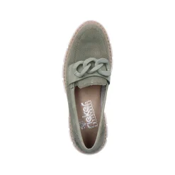 Rieker Dame Loafers Mintgron