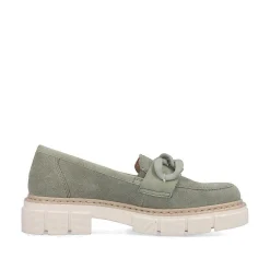 Rieker Dame Loafers Mintgron