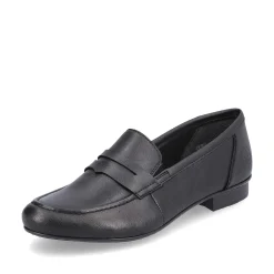 Rieker Dame Loafers Nat Sort