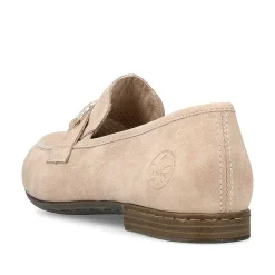 Rieker Dame Loafers Pudderrosa