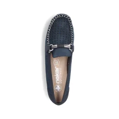 Rieker Dame Loafers Skiferbla
