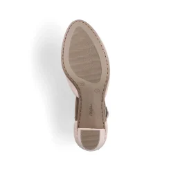 Rieker Dame Pumps Pastel Pink