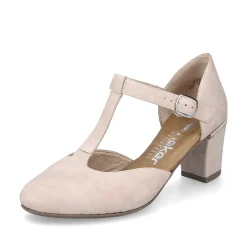 Rieker Dame Pumps Pastel Pink
