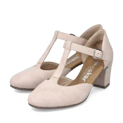 Rieker Dame Pumps Pastel Pink
