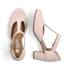 Rieker Dame Pumps Pastel Pink