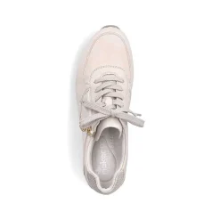 Rieker Dame Sneaker Lav Creme Hvid