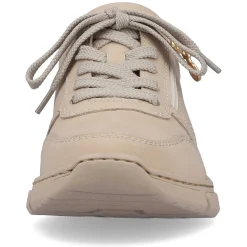 Rieker Dame Sneaker Lav Creme Beige